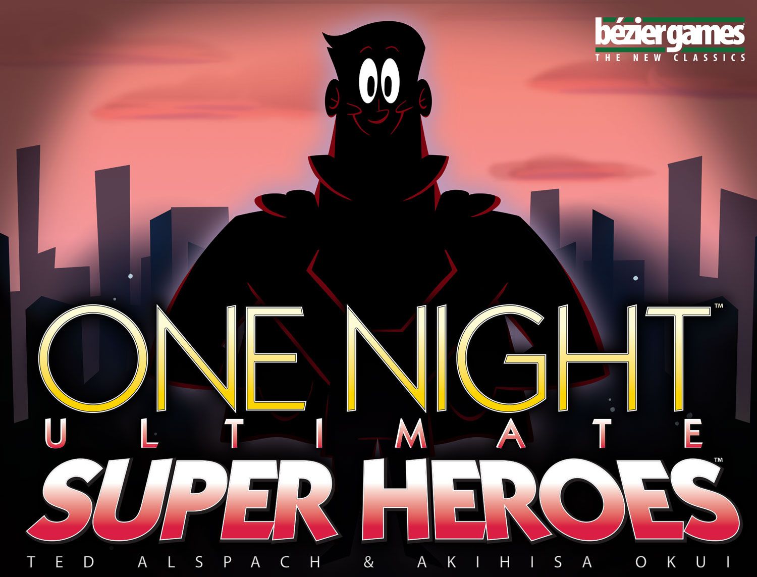 One Night Ultimate Super Heroes Party Games Bezier Games