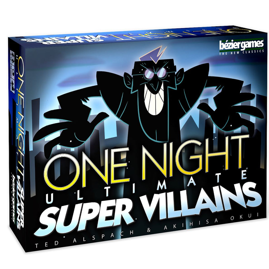 One Night Ultimate Super Villains Party Game Bezier Games