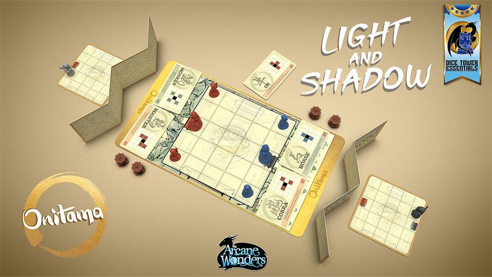 Onitama: Light & Shadow Board Games Arcane Wonders