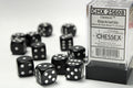 Opaque 16mm d6 Black/white Dice Block Dice CHESSEX