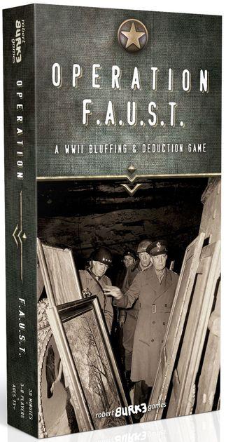 Operation Faust Board Game Grey Fox