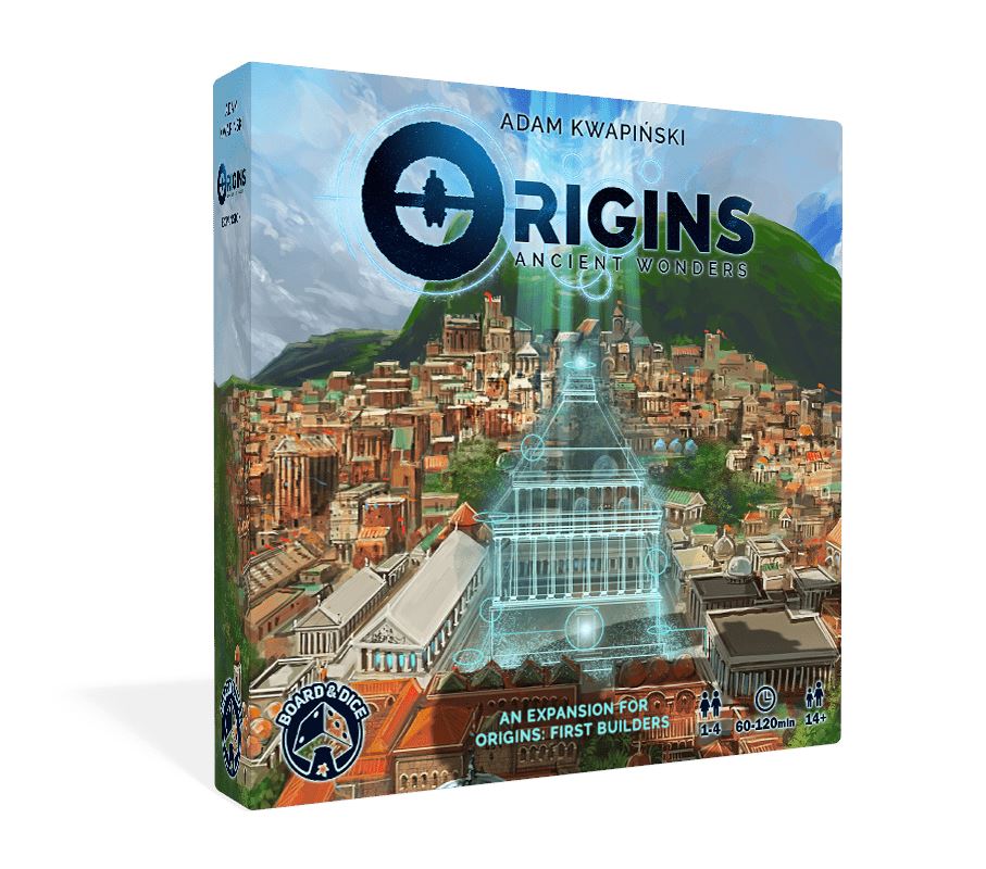 Origins: Ancient Wonders Board Games Board & Dice