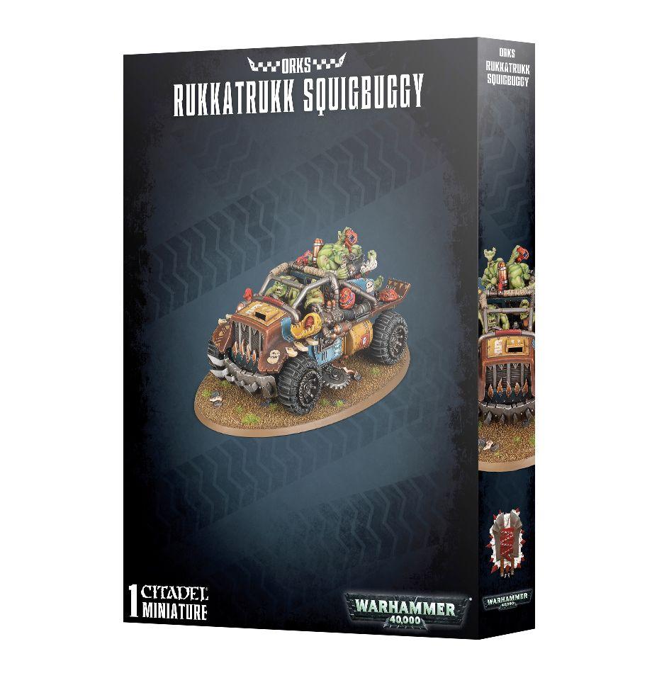 Orks Rukkatrukk Squigbuggy Miniatures Games Workshop