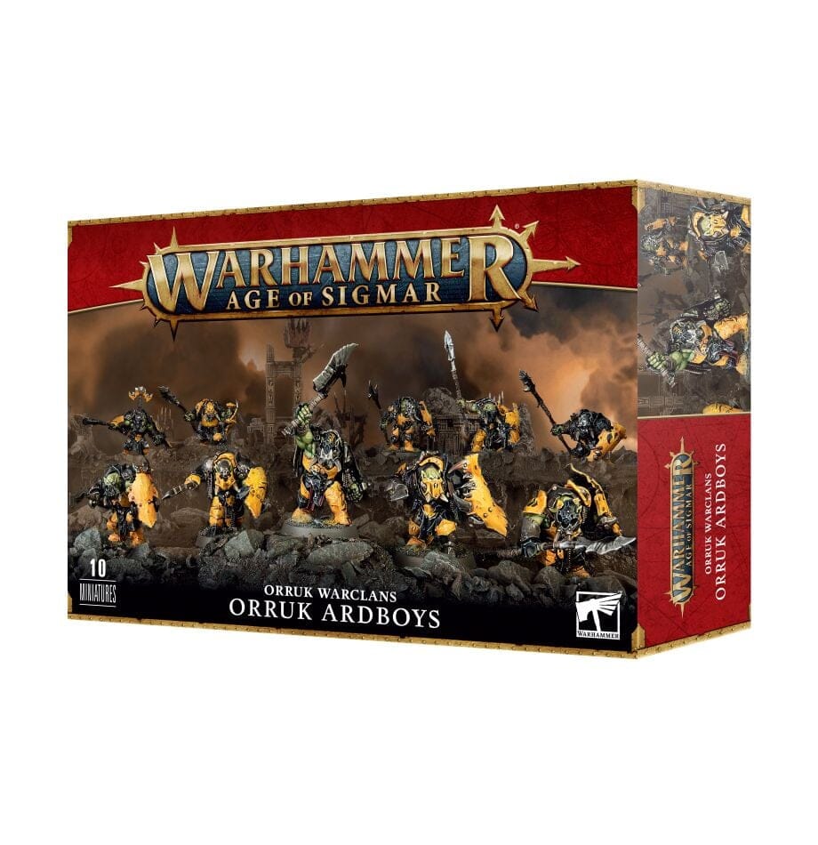 Orruk Ardboys Miniatures Games Workshop