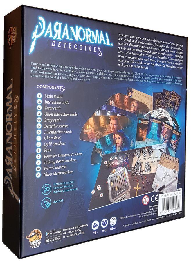 Paranormal Detectives Board Game Lucky Duck Games