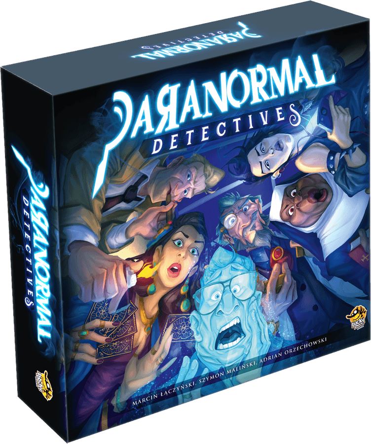 Paranormal Detectives Board Game Lucky Duck Games 