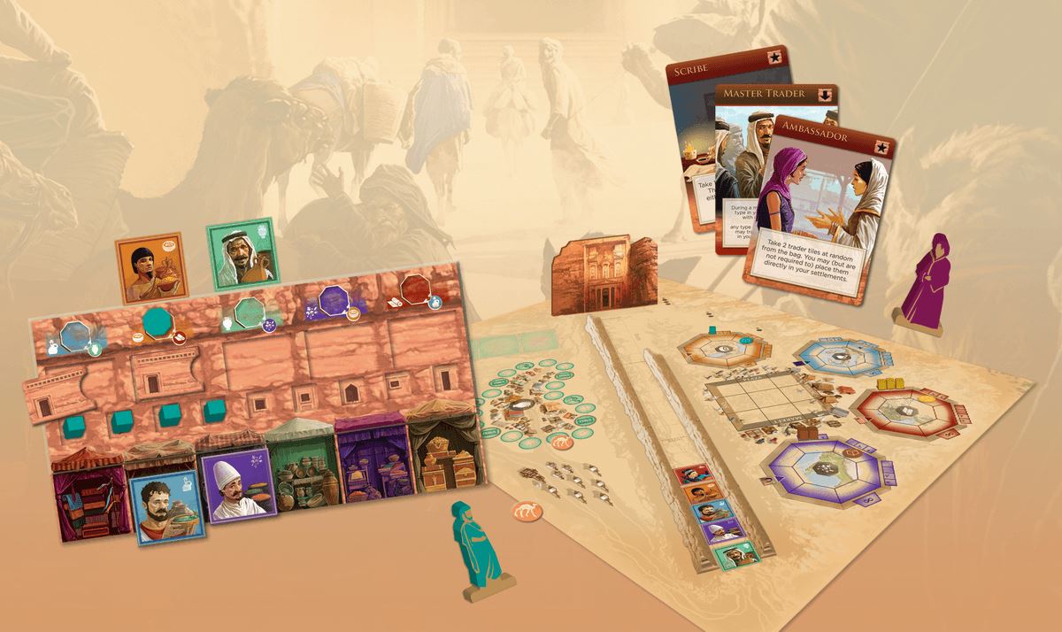 Passing Through Petra Board Game Renegade Games Studios