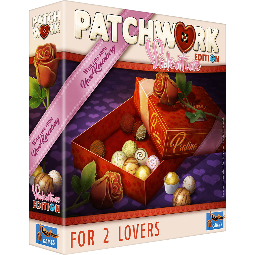 Patchwork Valentine Board Games Lookout Games