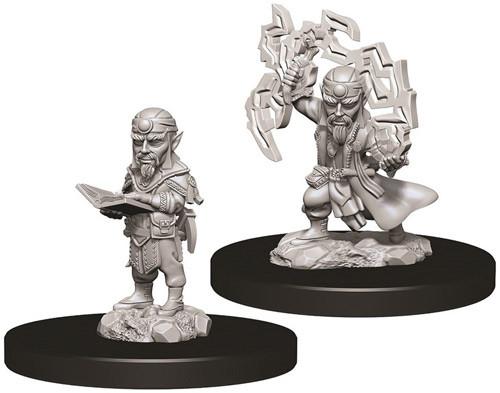 Pathfinder Battles Deep Cuts: Male Gnome Sorcerer General Wizkids