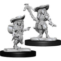 Pathfinder Deep Cuts Unpainted Miniatures: Female Gnome Bard Miniatures Wizkids