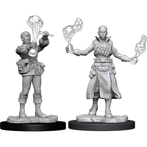 Pathfinder Deep Cuts Unpainted Miniatures: Female Human Alchemist Miniatures Wizkids