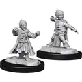 Pathfinder Deep Cuts Unpainted Miniatures: Male Halfling Monk Miniatures Wizkids
