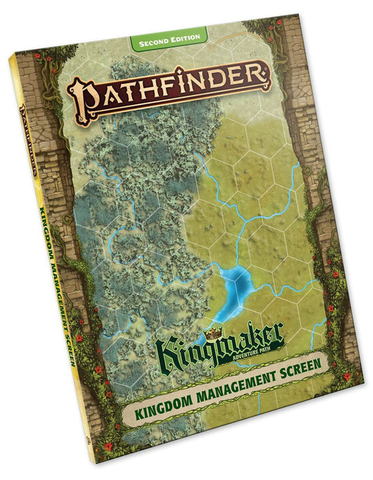 Pathfinder Kingmaker Kingdom Management Screen 2e RPG Paizo 