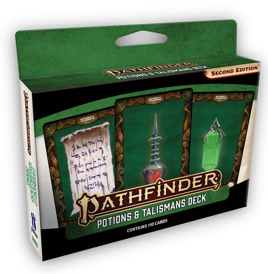 Pathfinder RPG: Potions and Talismans Deck (P2) RPG Paizo 
