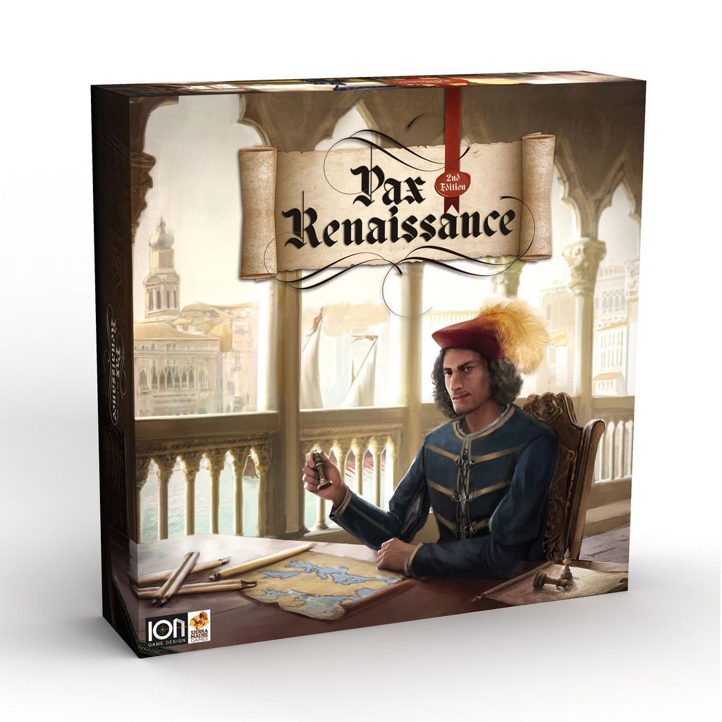 Pax Renaissance: 2nd Edition Board Game Ion Game Design