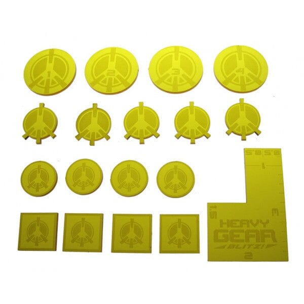 Peace River Commander Tokens Pack Miniatures Dream Pod 9