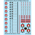 Peace River Decals Sheet Miniatures Dream Pod 9
