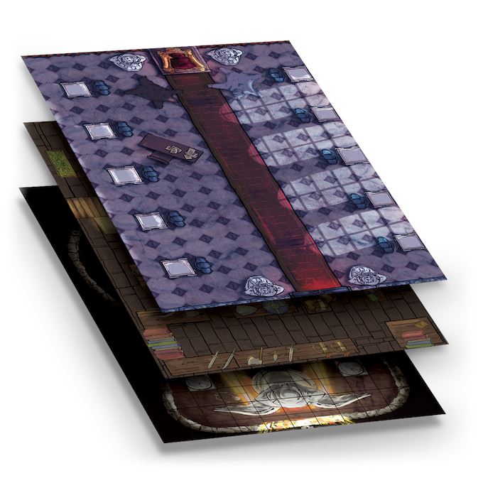 Peculiar Discoveries : Battlemaps RPG William Martin