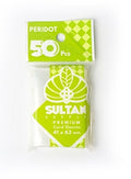 Peridot Mini US Sleeves 41x63 (50 pcs) Supplies Sultan Supply