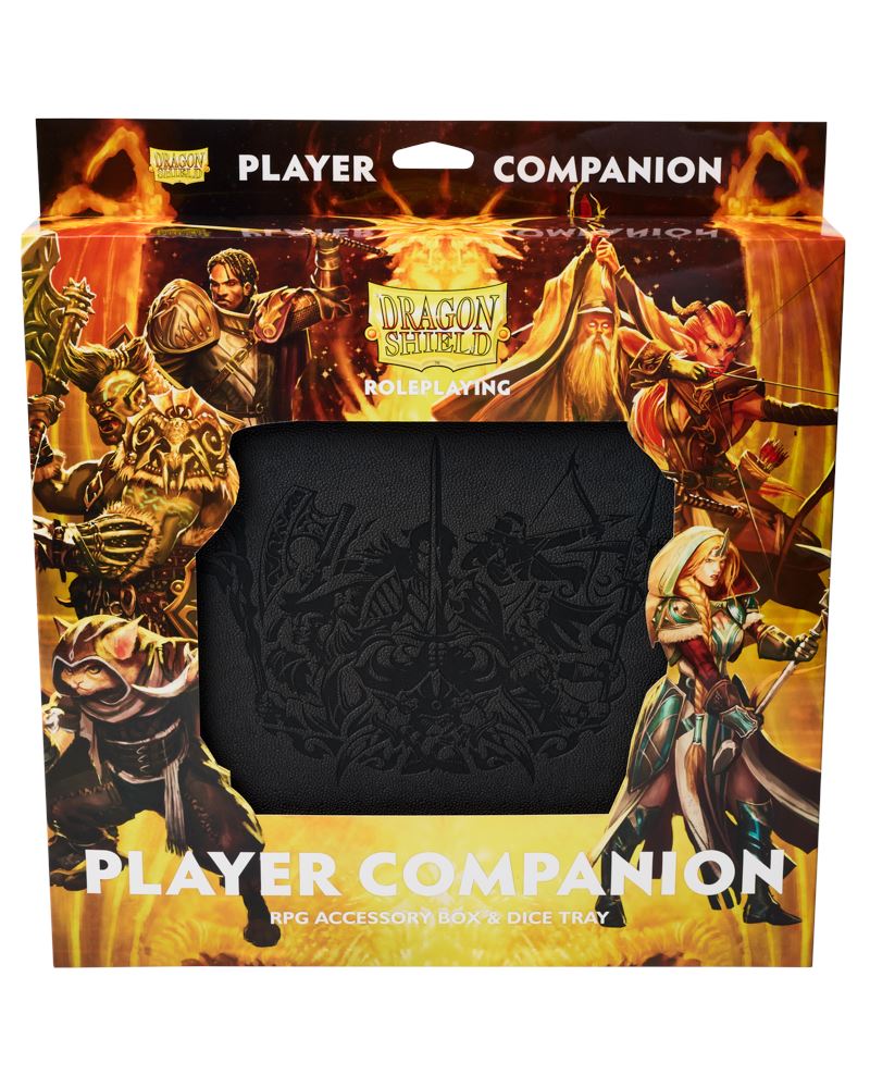 Player Companion RPG Accessory Box RPG Dragon Shield Iron Grey 