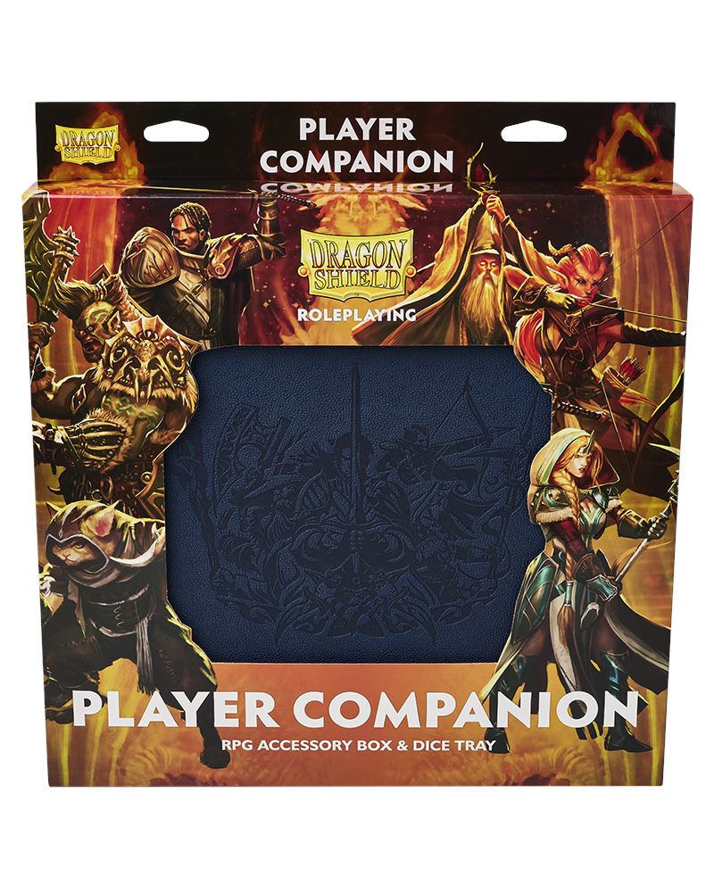 Player Companion RPG Accessory Box RPG Dragon Shield Midnight Blue 