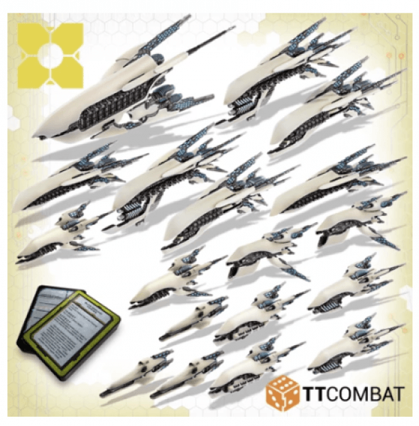 Post-Human Republic Battlefleet Miniatures TT Combat