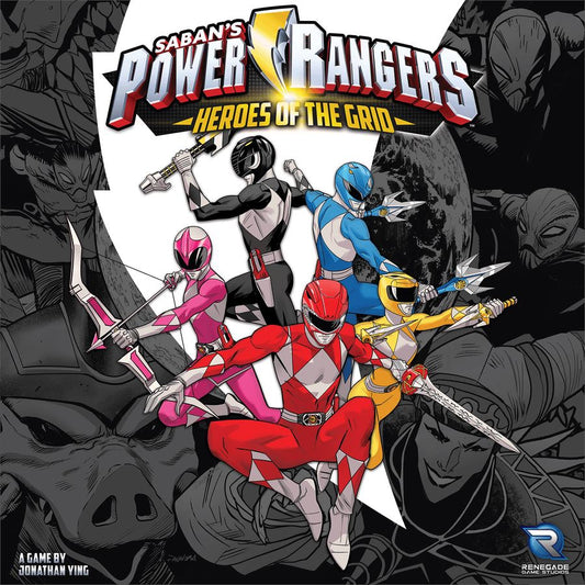 Power Rangers: Heroes of the Grid Board Game Board Games Renegade Games Studios 