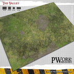 PWork Wargames Neoprene Gaming Mat 44x60" Play Mats Pwork The Valley 