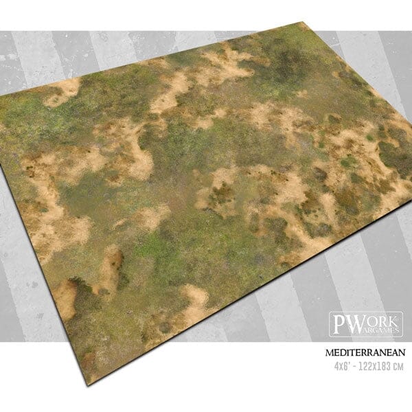 PWork Wargames Neoprene Gaming Mat 4x6 – Battlefield Bangkok
