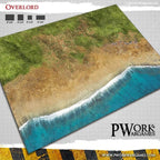 PWork Wargames Neoprene Gaming Mat 4x6 Play Mats Pwork Overlord