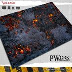 PWork Wargames Neoprene Gaming Mat 4x6 Play Mats Pwork Volkano