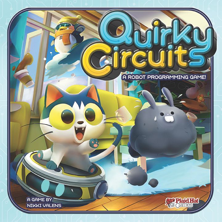 Quirky Circuits: Penny & Gizmo's Snow Day! Board Games Plaid Hat