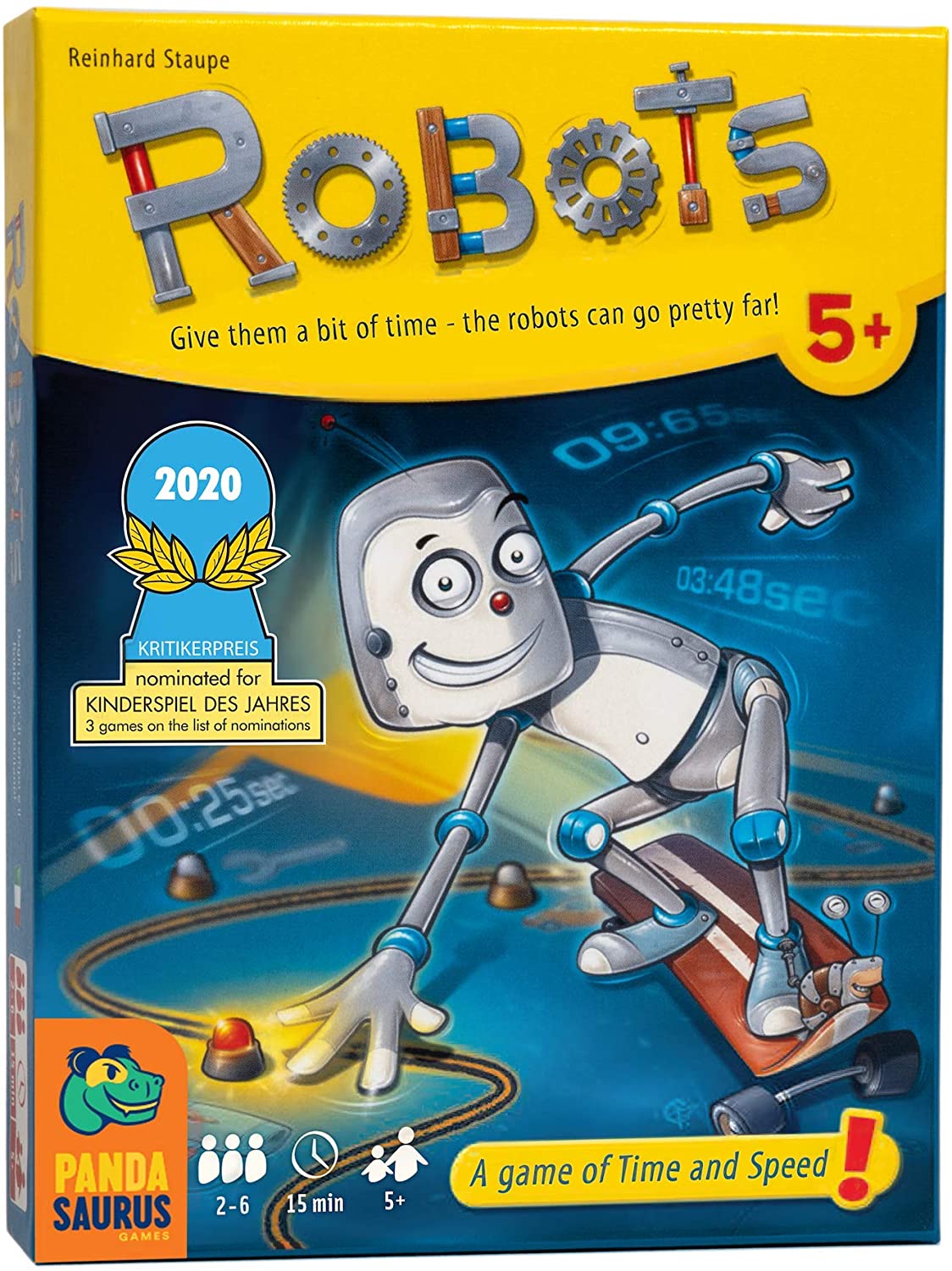 Robots Board Game Board Game PANDASAURUS GAMES