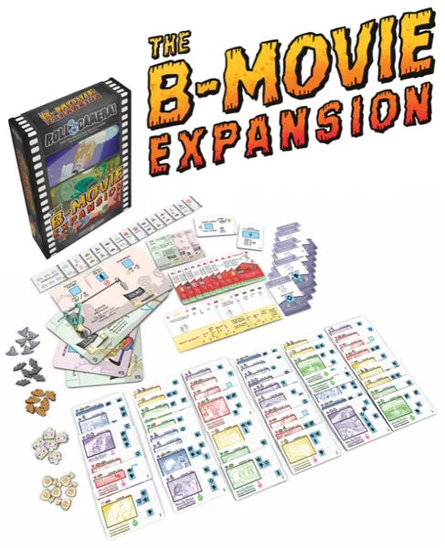 Roll Camera!: The B-Movie Expansion Board Games Keen Bean Studio