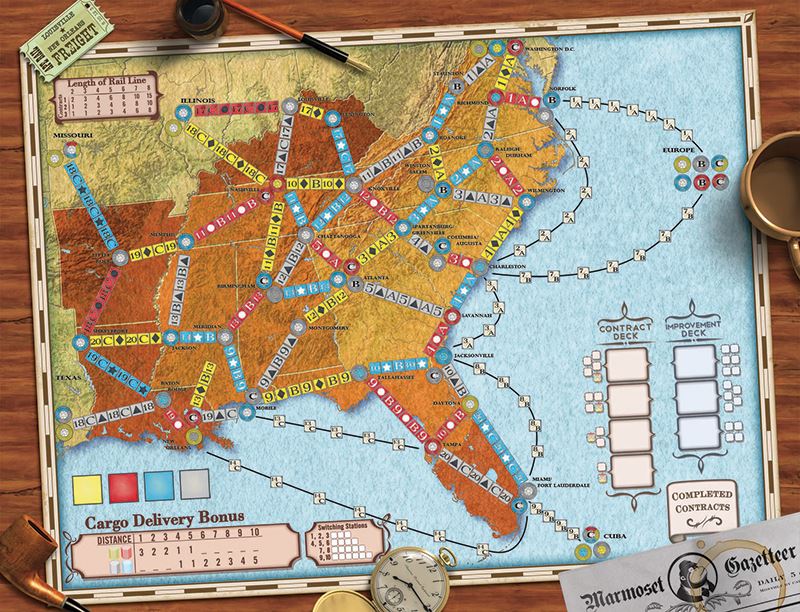 Rolling Freight Board Game APE Games