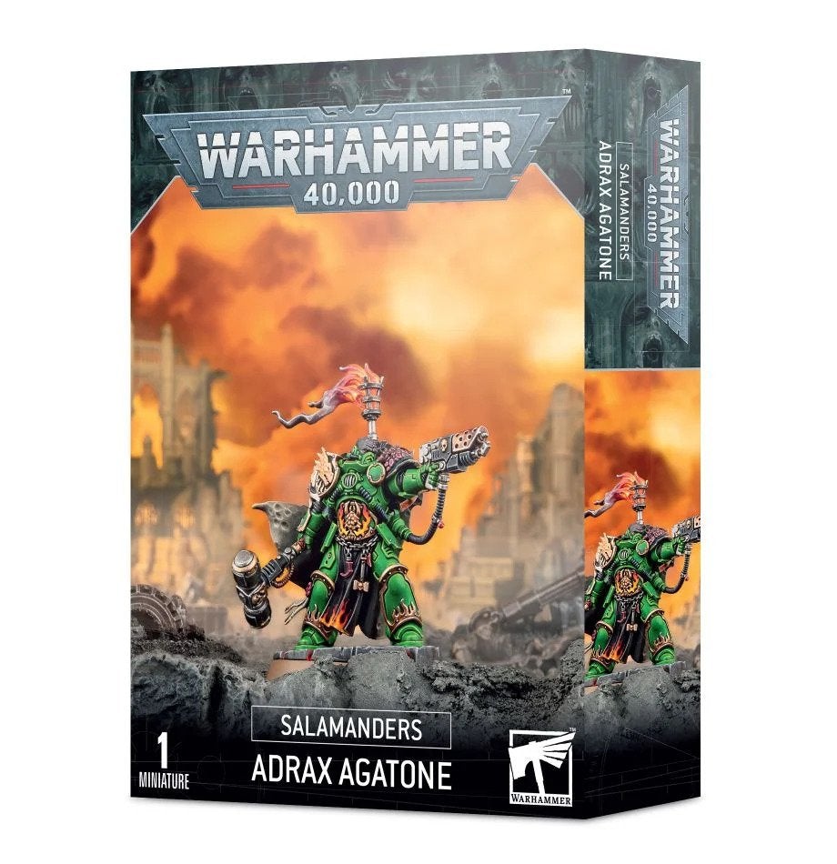Salamanders Adrax Agatone Miniatures Games Workshop