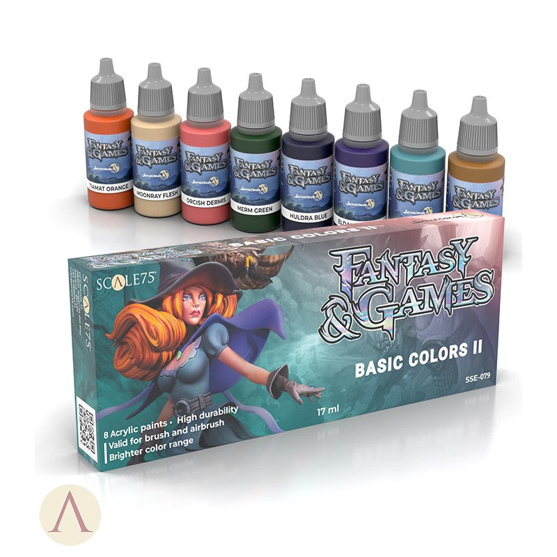 Scale 75 Fantasy & Games - Basic Colors II Paint Scale 75