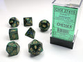 Scarab® Polyhedral Jade/gold 7-Die Set Dice CHESSEX