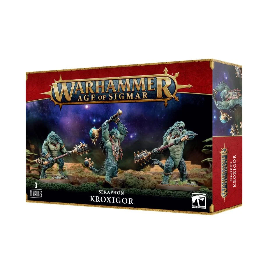 Seraphon Kroxigor Miniatures Games Workshop