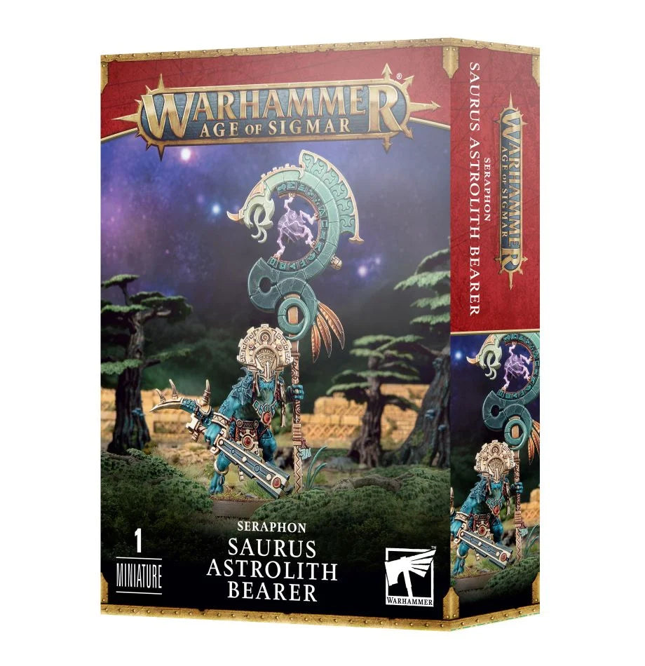 Seraphon Saurus Astrolith Bearer Miniatures Games Workshop