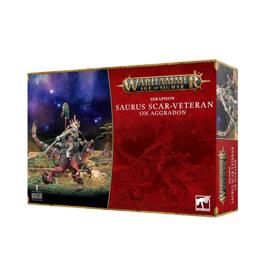 Seraphon Saurus Scar-Veteran on Aggradon Miniatures Games Workshop