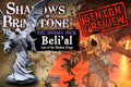 Shadows of Brimstone: Beli'al, Last of the Shadow Kings XXL Enemy Miniatures Flying Frog 