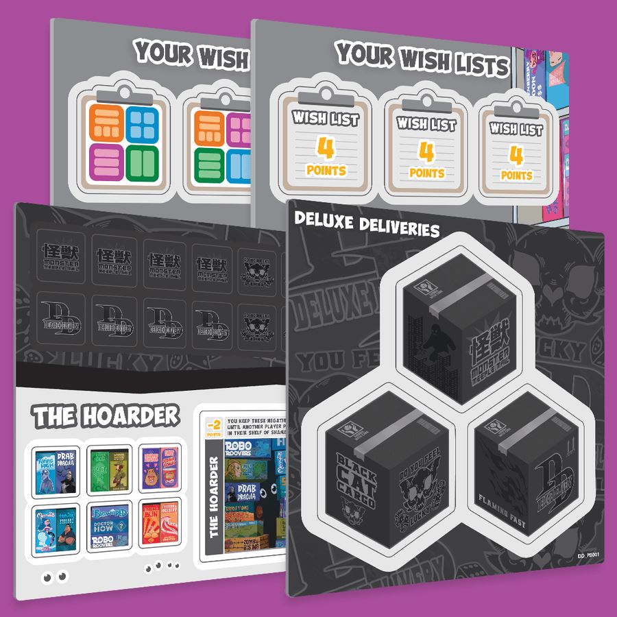 Shelfie Stacker Deluxe Deliveries Expansion Board Games Arkus Games