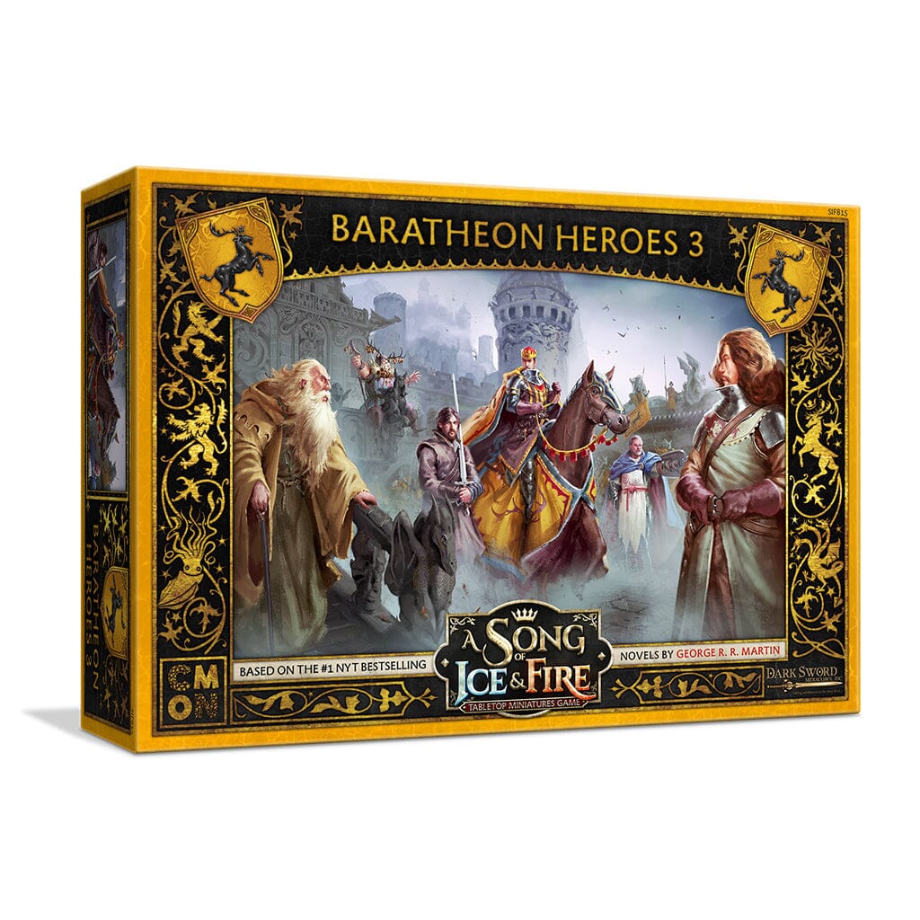 SIF: Baratheon Heroes Box 3 Miniatures CMON