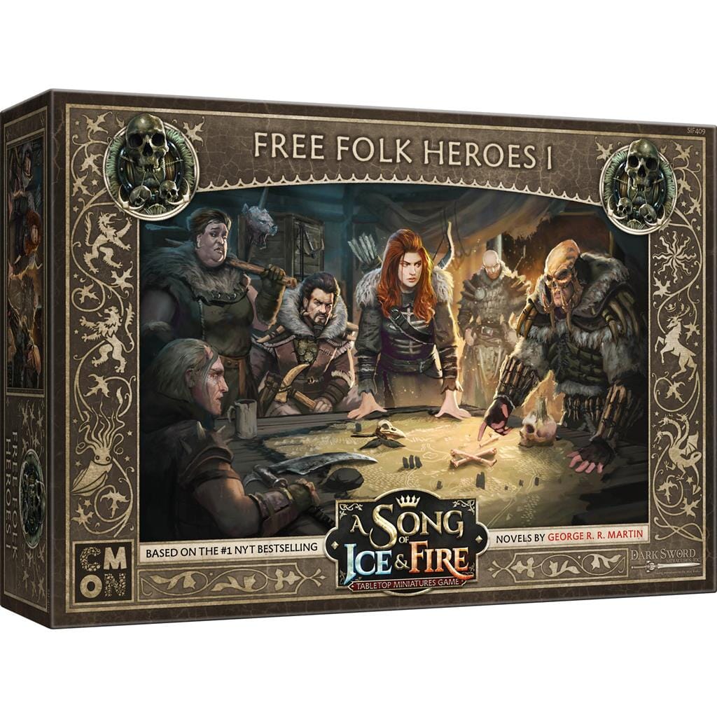 SIF: Free Folk Heroes Box 1 Miniatures CMON 