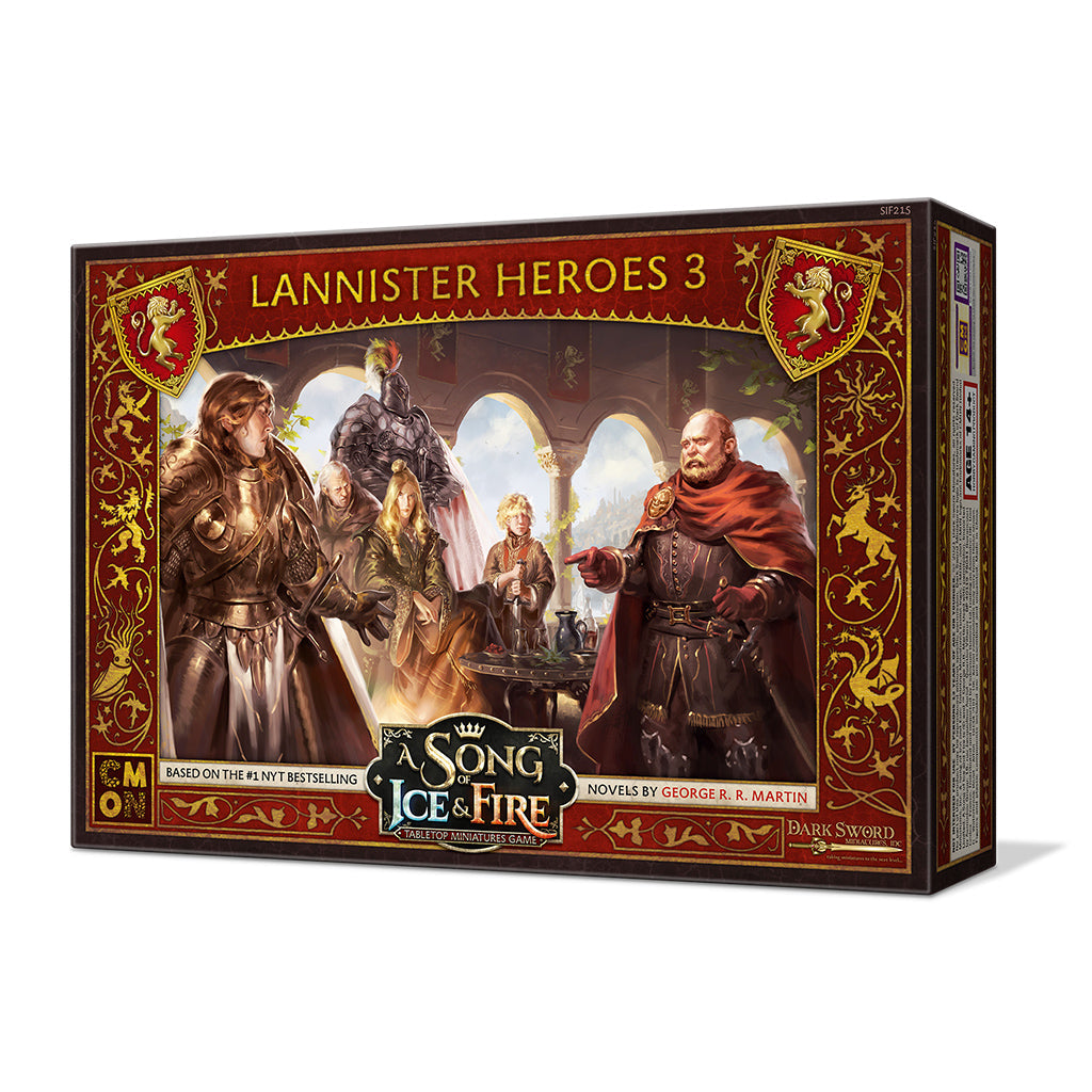 SIF: Lannister Heroes Box 3 Miniatures CMON 