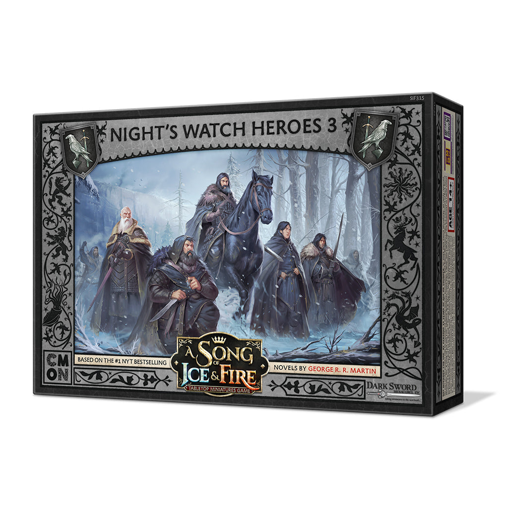 SIF: Night's Watch Heroes Box 3 Miniatures CMON 