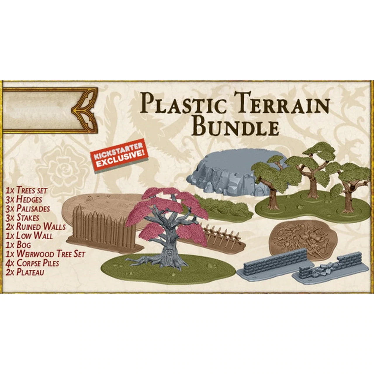 SIF: Plastic Terrain Bundle Miniatures CoolMiniOrNot