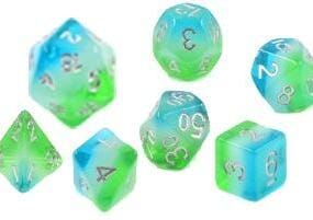 Sirius Dice Set - Blue Hawaiian Dice Set Dice Sirius Dice