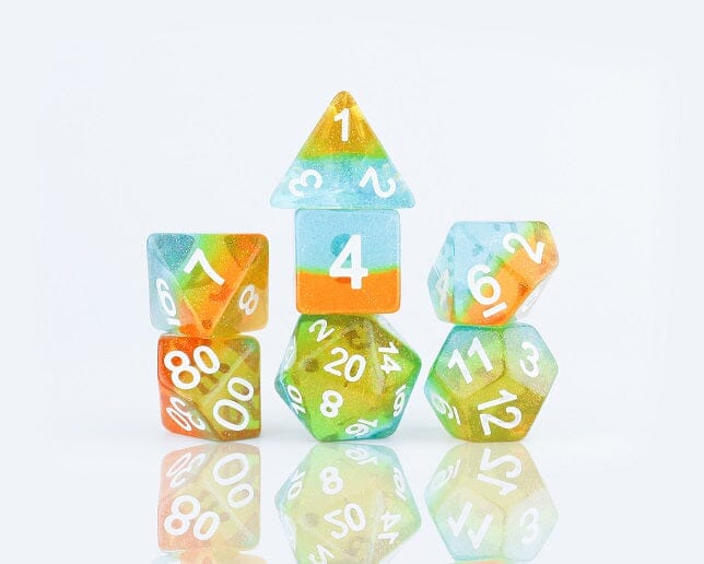 Sirius Dice Set - Celestial - Ocean Dusk Dice Set Dice Sirius Dice